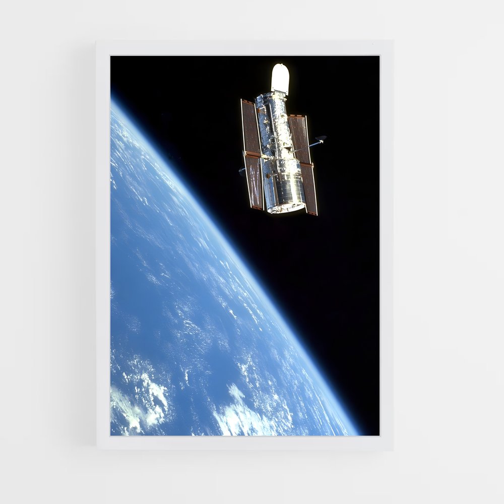 Poster captivant du télescope Hubble – affiche Astronomie (vue 3)
